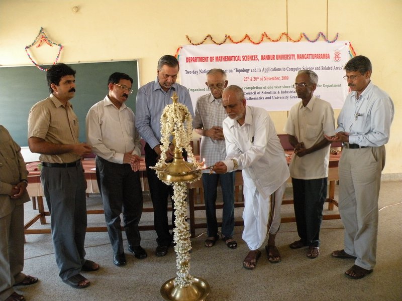 Prof.V.Kannan ,Hydarabad central University ,lighting the lamp